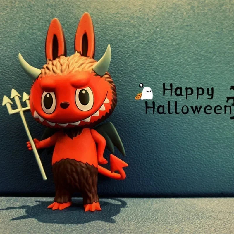 Labubu Halloween Monster Carnival Series Blind Box Toys Kawaii Anime Action Figure Surprise Mystery Box Dolls Girl Gift