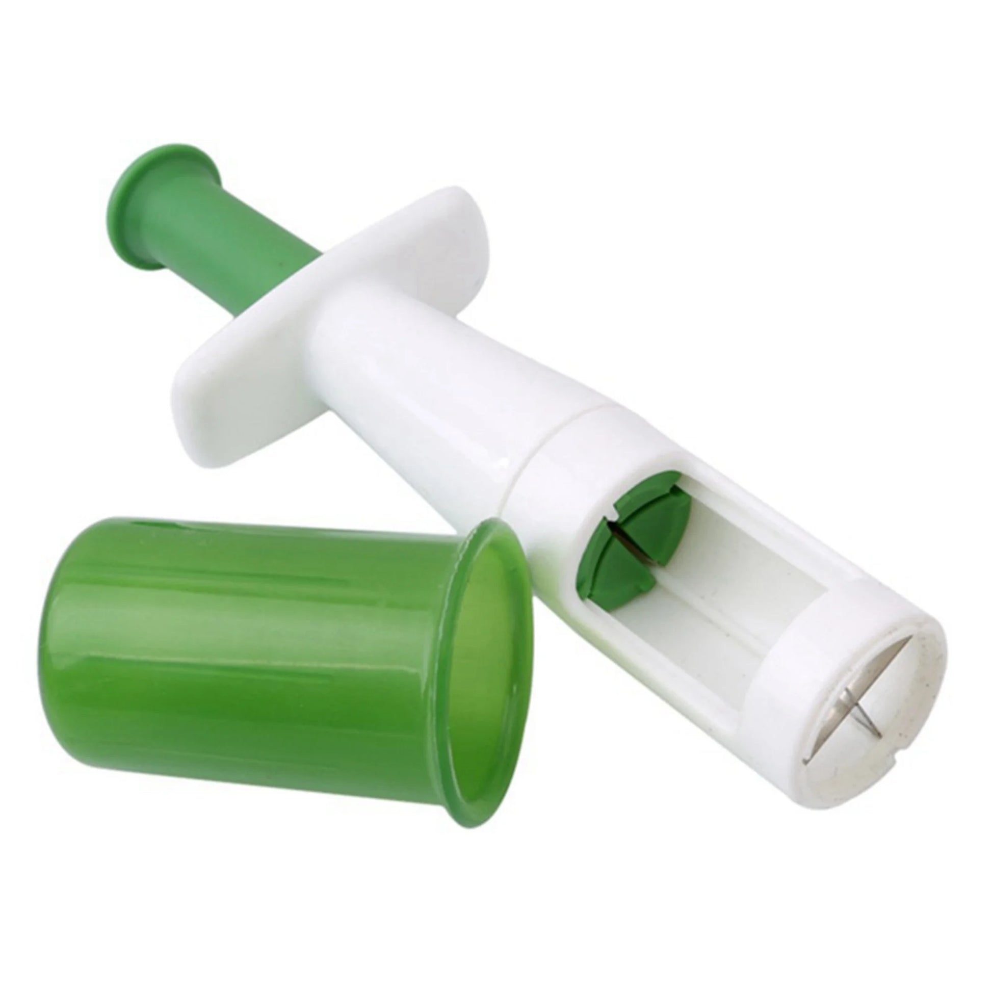 Grape Slicer, Syringe Shape Stainless Steel Mandolines & Slicers